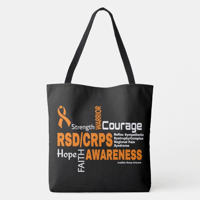 Words...RSD/CRPS Tote Bag (Back)