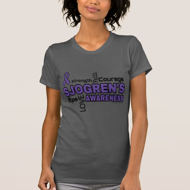 Words...Sjogren's T-Shirt (Front)