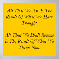 Words To Live By  Meditaton  Poster