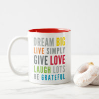 WORDS TO LIVE BY modern motivational mantra quote