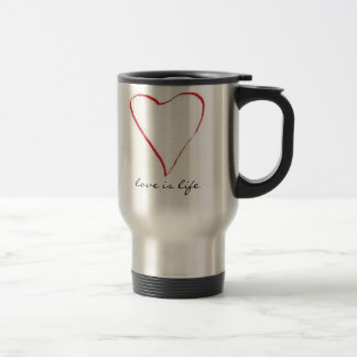 WORDS TO LIVE BY  SEALABLE MUG