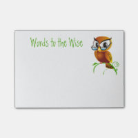 Words to the Wise Owl Cartoon