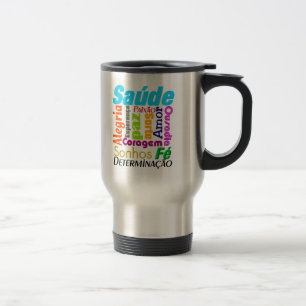 words travel mug