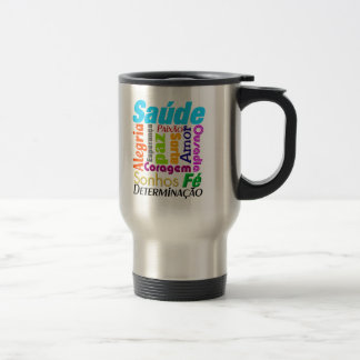 words travel mug