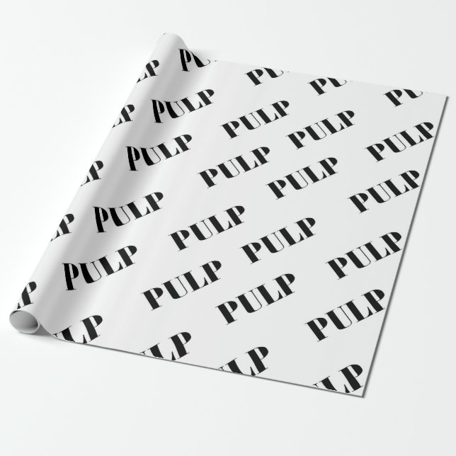 Words Wrapping Paper (Unrolled)