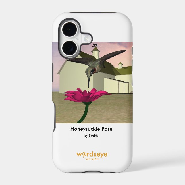 Wordseye Smartphone case (Back)