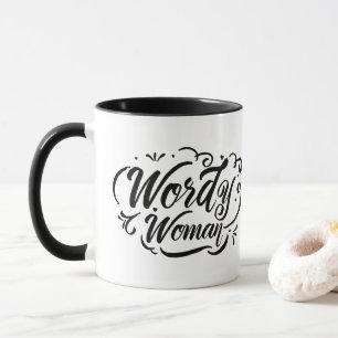 Wordy Woman Mug