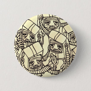 work0189 6 cm round badge