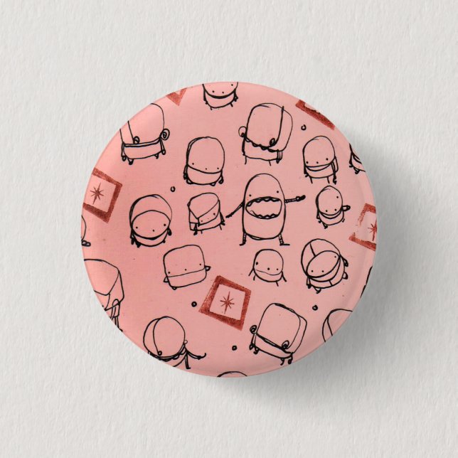 work0324 3 cm round badge (Front)