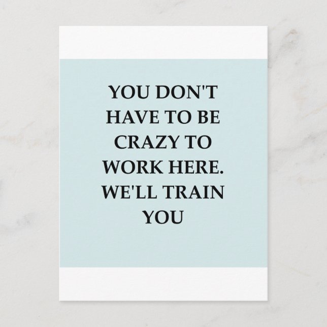 WORK2.png Postcard (Front)