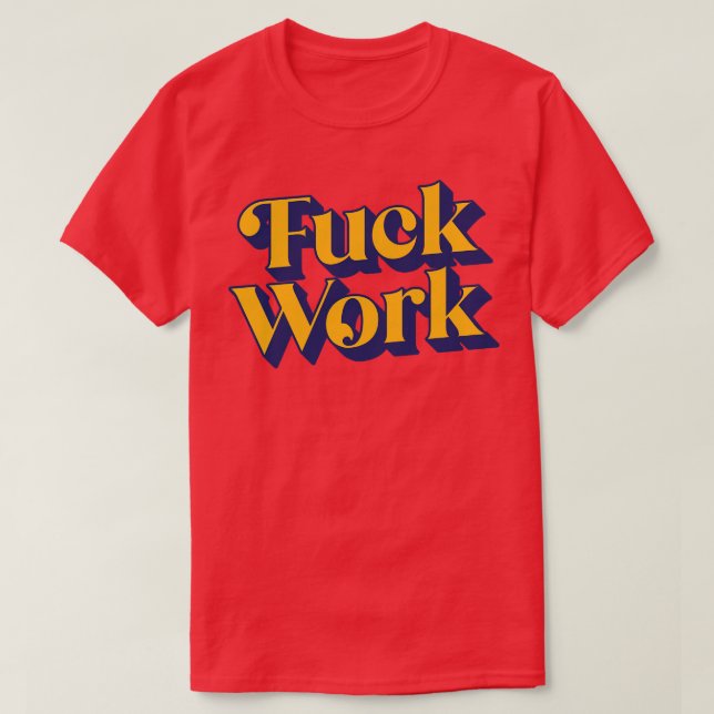 Work 1 T-Shirt (Design Front)