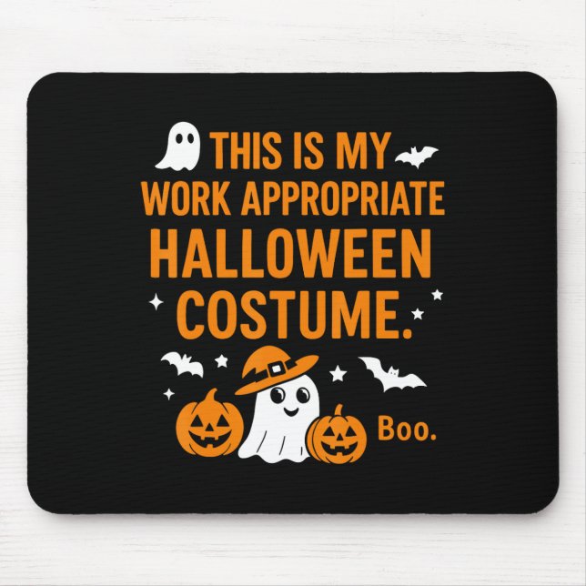 Work Appropriate Ghost Costumes  Mouse Mat (Front)