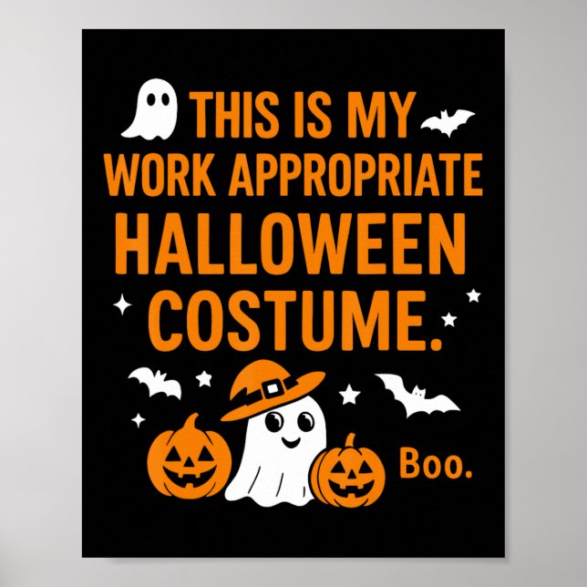Work Appropriate Ghost Costumes  Poster (Front)