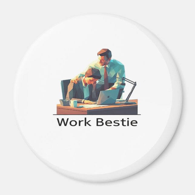 Work Best Classic Magnet (Front)