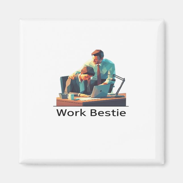 Work Best Classic Magnet (Front)