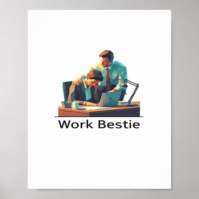 Work Best Classic Poster (Front)