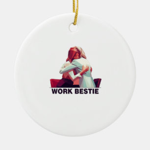 Work Best Classic Viral Ceramic Tree Decoration