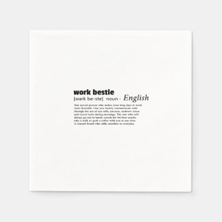 Work Bestie Classic Chill Napkin