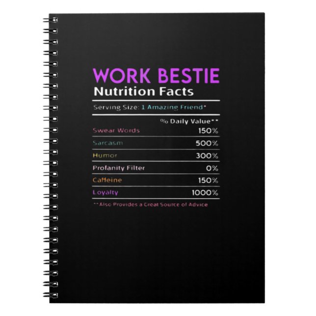 Work Bestie Essential Notebook (Front)