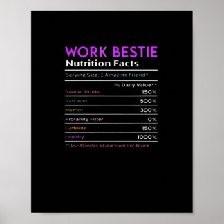 Work Bestie Essential Poster