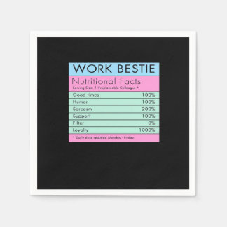 Work Bestie Nutritional Facts  Napkin