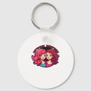 Work Bestie - Work Buddies - Matching Work Best Fr Key Ring