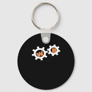 Work Bestie World's Best Work Bestie Coworker Funn Key Ring