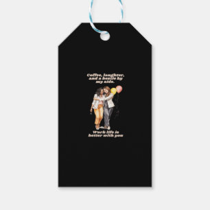 Work Besties Funny Gift Tags