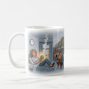 Work Can Wait — The Bed Won't Mug