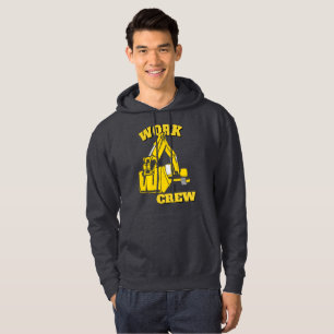 Work Crew Excavator Hoodie