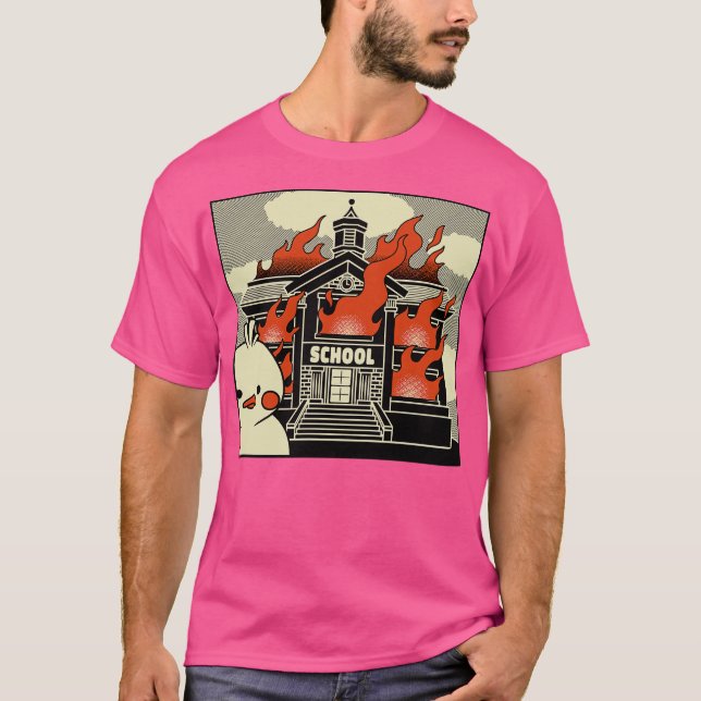 Work Duck I Choose Violence by Tobe Fonseca T-Shirt (Front)