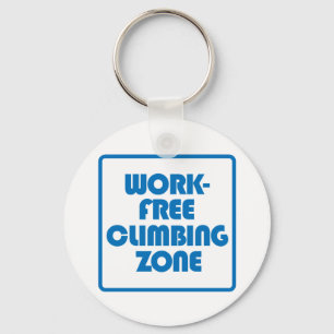 Work Free Climbing Zone Key Ring