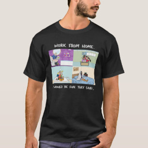 Work From Home 2020 2021 Men & Women T-Shirt
