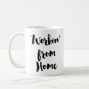 Work from Home Boss Lady Coffee Tea Mug