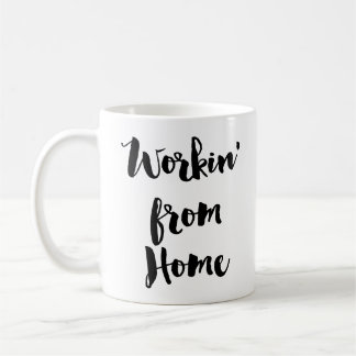 Work from Home Boss Lady Coffee Tea Mug