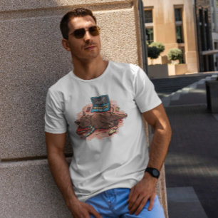 Work From Home Cat T-Shirt