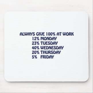 work funny stuff mouse mat