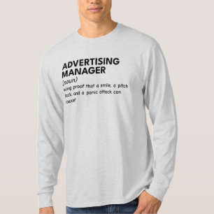 Work Hard. Market Harder. Laugh Always - Funny T-Shirt