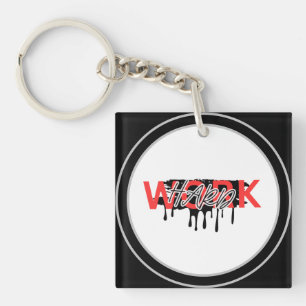 Work Hard Motivational Key Ring