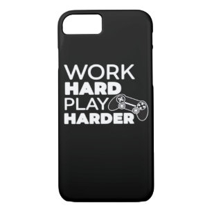 Work Hard Play Hard Classic Essential iPhone 8/7 Case