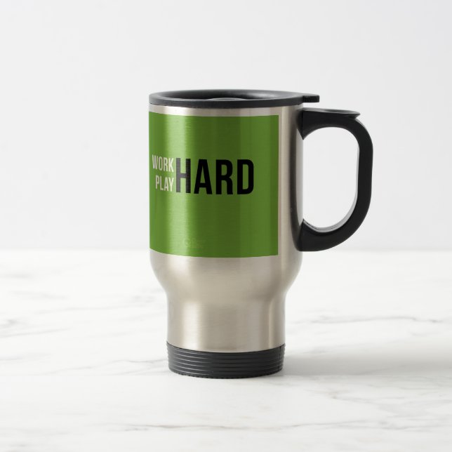 Work Hard Play Hard mug (Right)