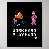 Work Hard Play so Hard - Cloud Nine Classic