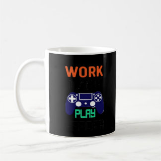 Work Hard, Play So Hard Relaxed Fit Coffee Mug