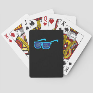 Work Hard Play So Hard Workers Playing Cards
