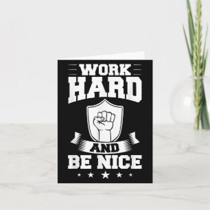 Work Hard Quotes Insration Motivational Saying  Card