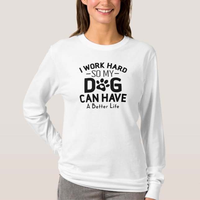 Work Hard T-Shirt (Front)