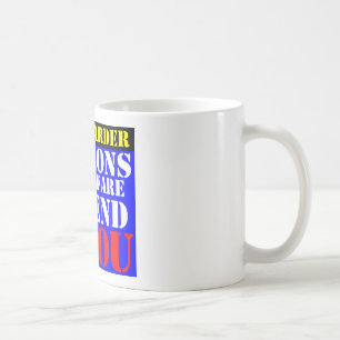 Work Harder Coffee Mug