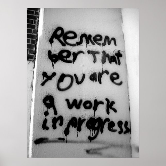 Work in Progress Poster (Front)