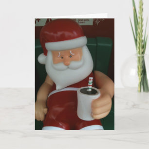 WORK IS ALL DONE-TIME TO CELEBRATE HOLIDAY CARD