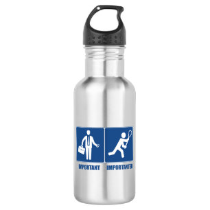 Work Is Important, Lacrosse Is Importanter 532 Ml Water Bottle
